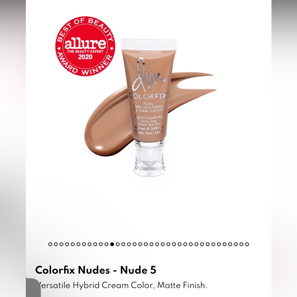 Danessa Myricks colorfix in shade Nude 5. Swatched once only.